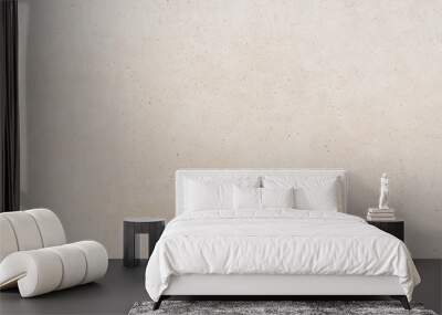 Clean concrete wall texture, beige background Wall mural