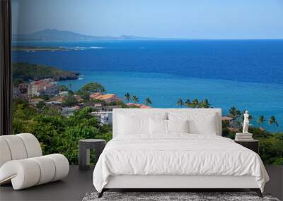 View over Puerto Plata Wall mural