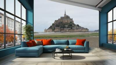 mont saint michel Wall mural