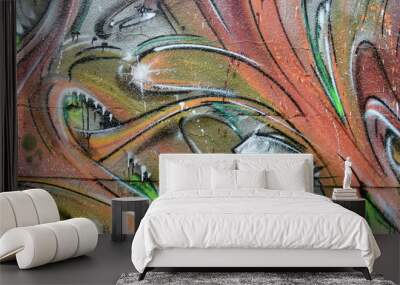 Graffiti Wall mural