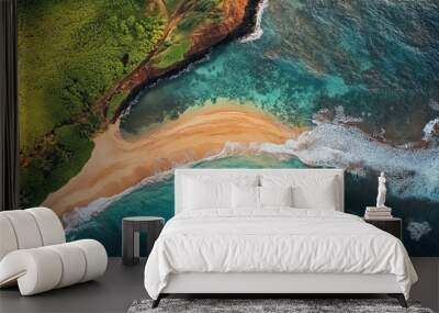 Maui, Hawaii, tropical island, paradise, ocean, vacation photo, typical place Wall mural