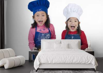 Children Cooking Wall mural