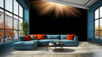 Sun Lens Flare Overlays, Rainbow overlays photoshop overlays Wall mural