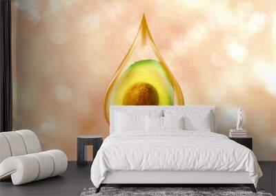 avocado oil Wall mural