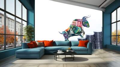 bullish forex concept Wall mural