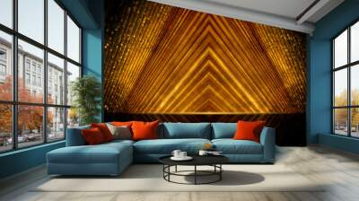 gold background for cosmetics product Wall mural