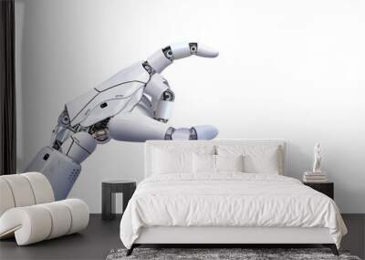 white robot hand Wall mural