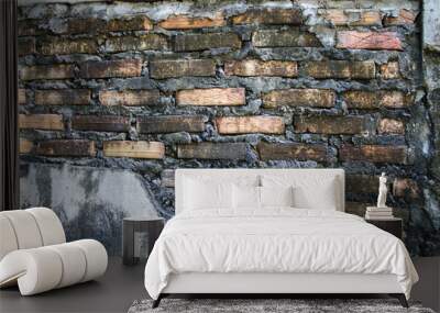 old brick wall Wall mural