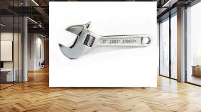 Spanner / Wrench on white Wall mural