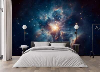 Dazzling Nebula and Stars: Award-Winning Night Sky Photography Wall mural