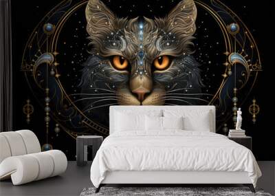 magic banner for astrology animal background Wall mural