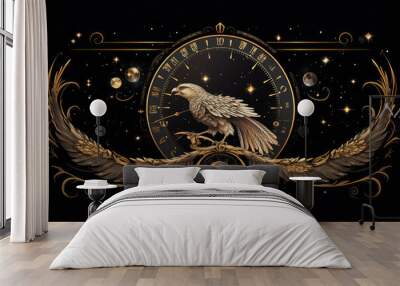 magic banner for astrology animal background Wall mural