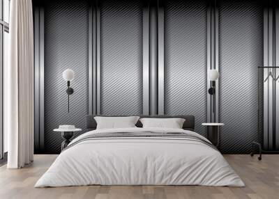 Metal background Wall mural