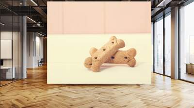 Bone shaped dog treats Wall mural