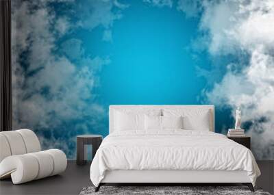 clouds background Wall mural