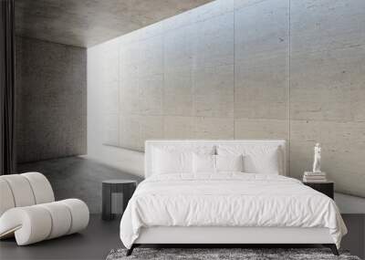 concrete modern interior Wall mural