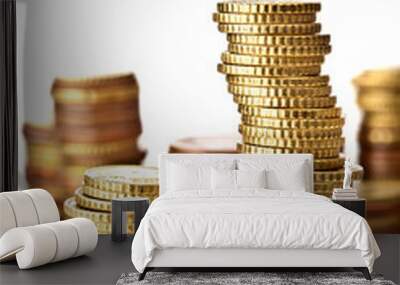 golden coin Wall mural