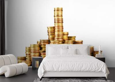 golden coin Wall mural