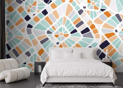 Seamless pattern Wall mural