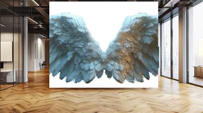 Angel wings png, angel wings png transparent images, angel wings isolated on white background, wing png Wall mural