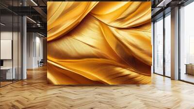 Golden texture, Gold texture wallpaper, golden fabric wallpaper, golden leaf texture,  Wall mural