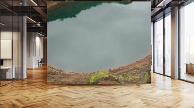 Kerið – Kratersee im Süd-Westen Islands Wall mural