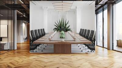 Modern office meeting room Wall mural