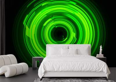 cyber circuit future technology concept background Wall mural