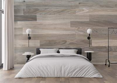 wood brown parquet background, wooden floor texture Wall mural