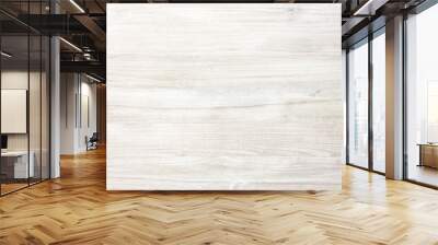 wood washed background, white wooden abstract texture Wall mural