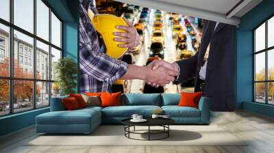 businessman Wall mural