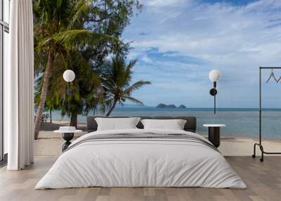 Tropical beach island in Thailand Wall mural