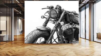 vintage Motorcycle detail Wall mural