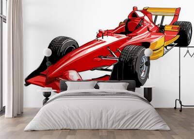 f1: vector Wall mural