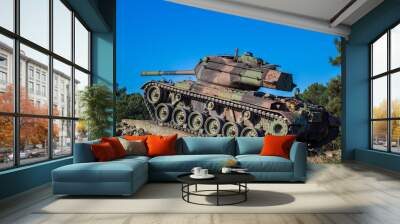 military war tank Wall mural