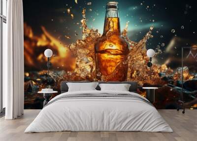 bottle of beer Wall mural