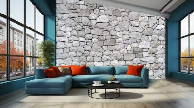 Natural rock stone wall Wall mural