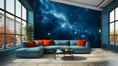 starry night sky Wall mural