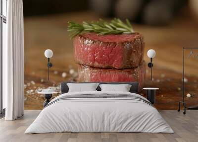 cut of steak Wall mural