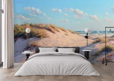 Gnaraloo dunes Wall mural