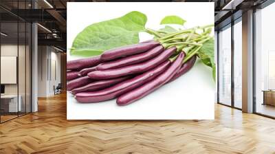 White-background beans displayed. Wall mural