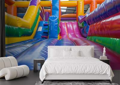 Inflatable Slide at Play Zone Wall mural