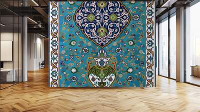 islamic tile work Wall mural