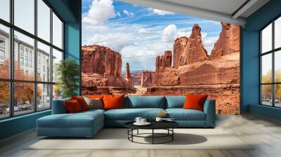 The Wall Wall Street Arches National Park Utah USA Wall mural