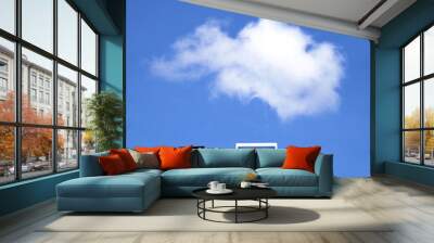 cloud computing concept Wall mural