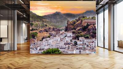 Cazorla village in the mountains of Andalusia in the south of Spain Wall mural