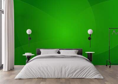 green abstract background Wall mural