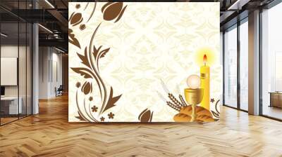 Invitation background Wall mural