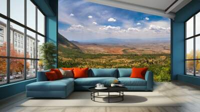 The Great Rift Valley from the Kamandura Mai-Mahiu Narok Road, K Wall mural