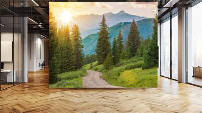 Mountain Landscape Wall mural